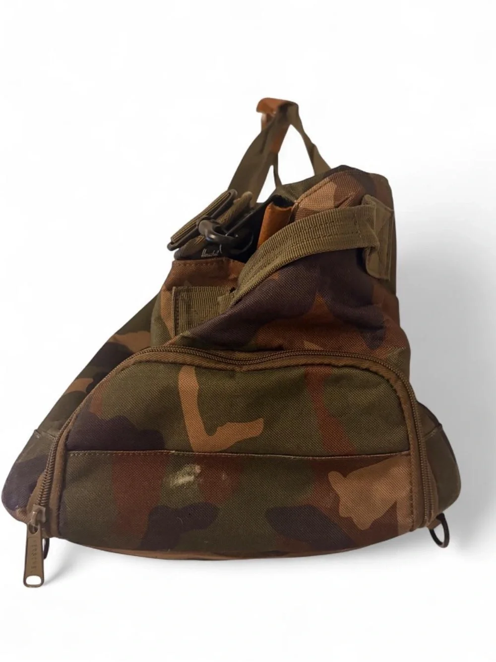 Herschel Supply Company Camo Duffel - Olive & Brown